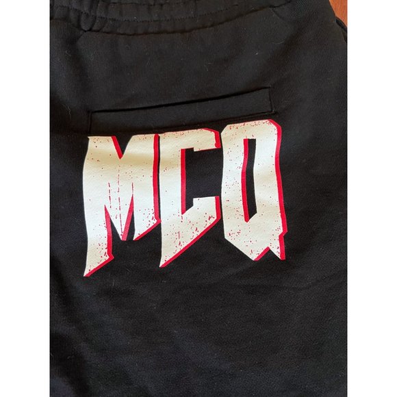 MCQ ALEXANDER MCQUEEN Mens Logo Sweat Shorts (New with defect) - Picture 3 of 7
